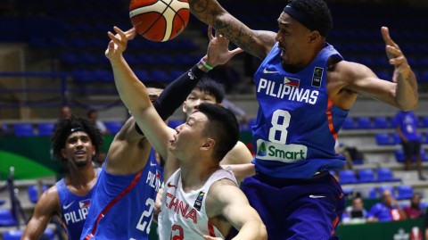 标题：2017亚洲杯男篮1分险胜伊拉克 郭艾伦末节12分救主