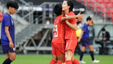 03月10日女足亚洲杯小组赛第3轮印度女足vs中国台北女足，蓝虎女力拼到最后一刻虽败犹荣